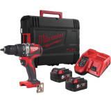 Дрель-шуруповерт аккумуляторный M18 BLPD2-502X, 82 Нм, MILWAUKEE (4933464517)