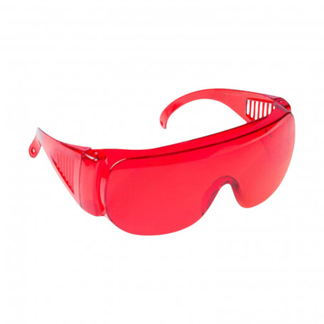 Очки защитные, красные, ADVANTA (106747)