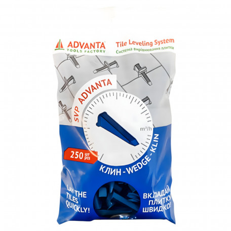 Клин системы выравнивания плитки SVP ADVANTA, 250 шт (344029)