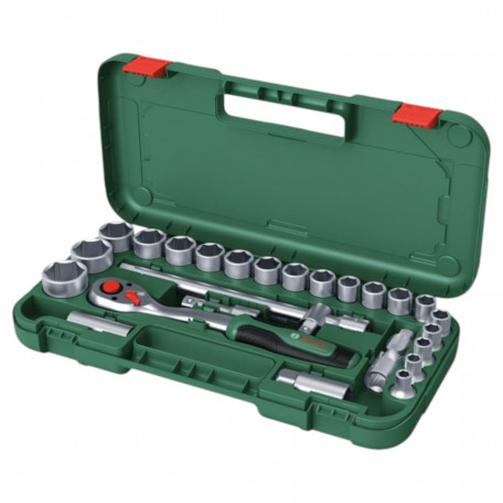 Набір торцевих головок, насадок і біт Bosch, 25 шт. (1600A02Z9F)