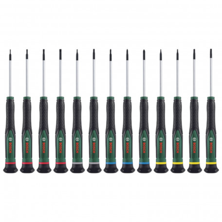 Набір прецизійних викруток Bosch, кейс, 13 шт (1600A02Z9N)