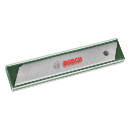 Леза з фіксатором Bosch, ширина леза 18 мм, 10 шт (1600A032US)
