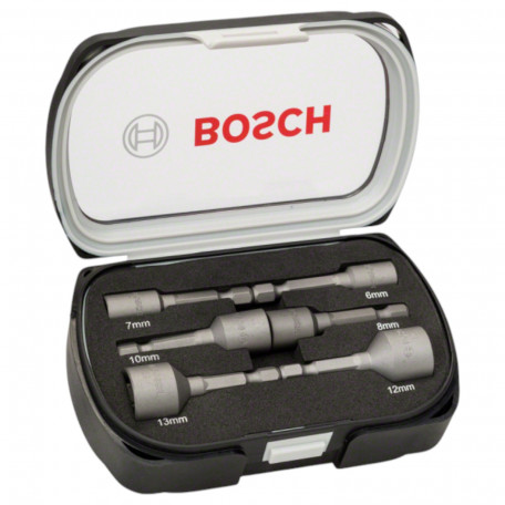 Набір торцевих ключів Bosch 6, 7, 8, 10, 12, 13 мм, 50 мм. (2608551079)