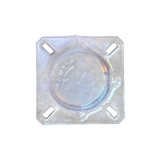 Захисна заглушка WIZMAN для розеток, з магнітами,  70*70мм прозора, 1 шт (BL00028)