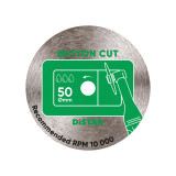 Диск алмазный, для вырезания кнопок, Distar ButtonCut 50x0,8F мм. (11120159105)