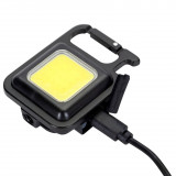 Фонарик – карабин аккумуляторный светодиодный mini size (KEY-LIGHT)