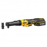 Гайкокрут кутовий, ключ-храповик, акумуляторний, безщітковий, DeWALT (DCF510E2G)