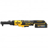 Гайкокрут кутовий, ключ-храповик, акумуляторний, безщітковий, DeWALT (DCF510E2G)