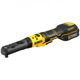 Гайкокрут кутовий, ключ-храповик, акумуляторний, безщітковий, DeWALT (DCF510E2G)