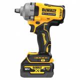 Гайкокрут ударний акумуляторний безщітковий DeWALT + 2 акумулятори, зарядний пристрій (DCF891P2G)