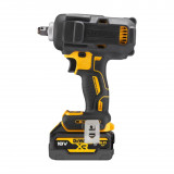 Гайкокрут ударний акумуляторний безщітковий DeWALT + 2 акумулятори, зарядний пристрій (DCF891P2G)