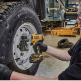 Гайкокрут ударний акумуляторний безщітковий DeWALT + 2 акумулятори, зарядний пристрій (DCF891P2G)