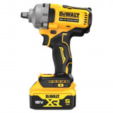 Гайкокрут ударний акумуляторний безщітковий DeWALT + 2 акумулятори, зарядний пристрій, кейс TSTAK (DCF891P2T)
