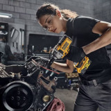 Гайкокрут ударний акумуляторний безщітковий DeWALT + 2 акумулятори, зарядний пристрій, кейс TSTAK (DCF892P2T)