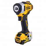 Гайкокрут ударний акумуляторний безщітковий DeWALT + зарядний пристрій, акумулятор 12V XR Li-lon 5 Аг, валіза TSTAK (DCF903P1)