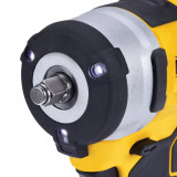 Гайкокрут ударний акумуляторний безщітковий DeWALT + зарядний пристрій, акумулятор 12V XR Li-lon 5 Аг, валіза TSTAK (DCF903P1)