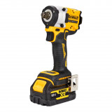 Гайкокрут ударний акумуляторний безщітковий DeWALT + 2 акумулятори, зарядний пристрій (DCF921P2G)
