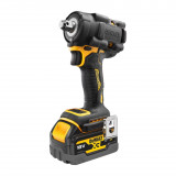 Гайкокрут ударний акумуляторний безщітковий DeWALT + 2 акумулятори, зарядний пристрій (DCF921P2G)