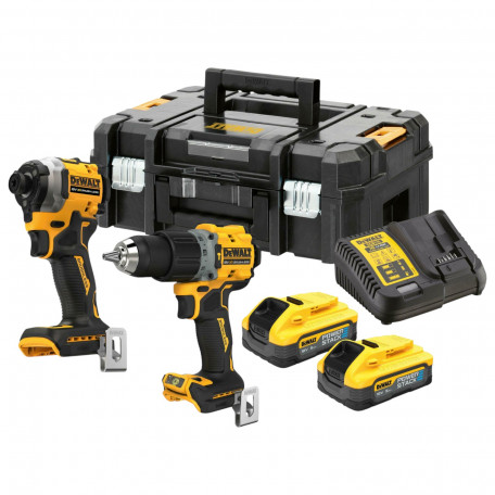 Набір з двох інструментів акумуляторних, безщіткових, DeWALT (DCK2050H2T)