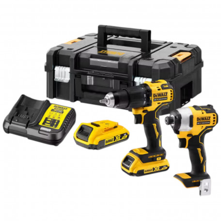 Набір з двох інструментів безщіткових DeWALT (DCK2062D2T)