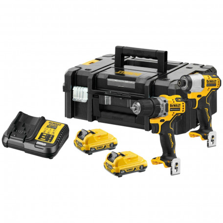 Набір з двох інструментів безщіткових DeWALT (DCK2110L2T)