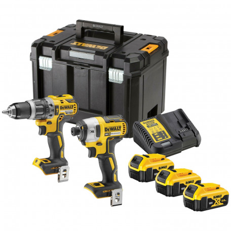 Набір з двох інструментів акумуляторних, безщіткових, DeWALT (DCK266P3T)