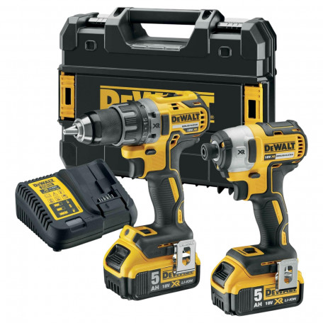 Набір з двох інструментів акумуляторних, безщіткових, DeWALT (DCK268P2T)