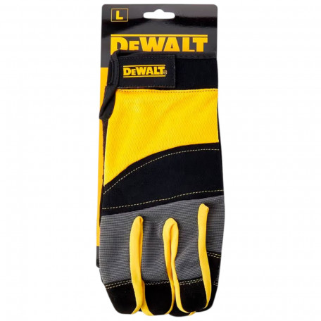 Перчатки универсальные, с дополнительными накладками DeWALT (размер 9/L) (DPG215L)
