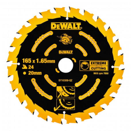 Диск пильный, по дереву DeWalt Extreme 165x0.99x20 мм, 40T (DT10301)