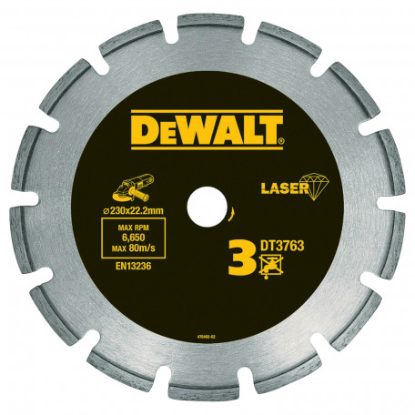 Диск алмазний, по бетону DeWalt 125x2x22,2 мм (DT3761)
