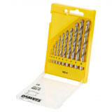 Набір свердел по металу DeWALT HSS-G, 1/2/3/4/5/6/7/8/9/10 мм. (DT5921)