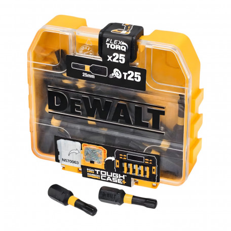 Набір біт DeWALT T25, довжина 25 мм, 25 шт. (DT70558T)