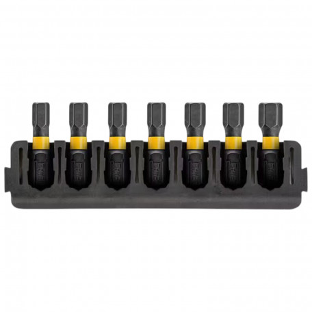 Кассета с битами DeWALT, длина 25 мм, 7 шт (DT70806)