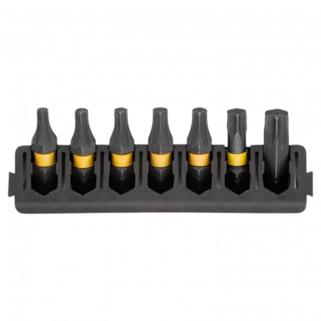 Кассета с битами DeWALT T15/20/25/30/T40, длина 25 мм, 7 шт. (DT70816)