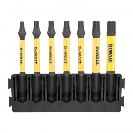 Кассета с битами DeWALT FlexTorq T/15/20/25/30/40, длина 57 мм, 7 шт. (DT70825)