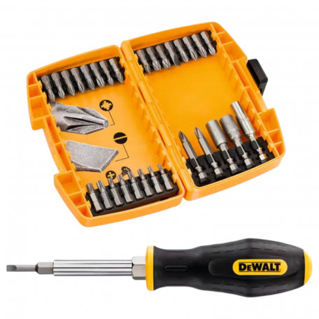 Набор бит с отверткой DeWALT, 30 шт. (DT71506)