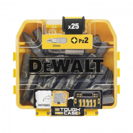 Набір біт DeWALT PZ2, довжина 25 мм, 25 шт. (DT71521)