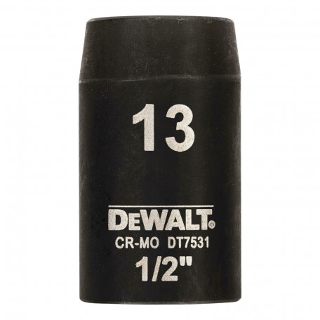 Головка торцева ударна, 13 мм, DeWALT IMPACT (DT7531)