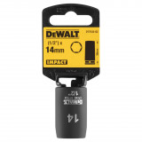 Головка торцева ударна, коротка, 14 мм, DeWALT IMPACT (DT7532)