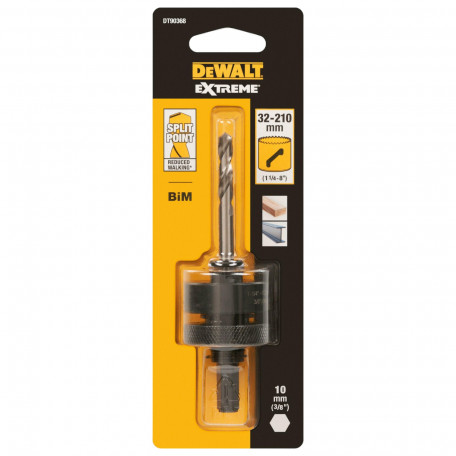 Тримач коронок, швидкозатискний, 32-210 мм. DeWALT Extreme (DT90368)