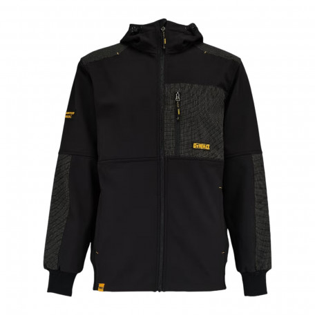 Куртка DeWALT TOUGH SOFT SHELL, чорна, (розмір L) (DWC263-001-L)