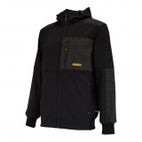 Куртка DeWALT TOUGH SOFT SHELL, чорна, (розмір М) (DWC263-001-M)