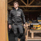 Куртка DeWALT TOUGH SOFT SHELL, чорна, (розмір М) (DWC263-001-M)