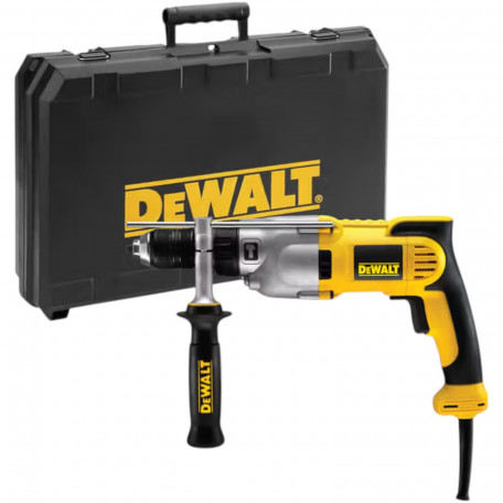 Дрель, сетевая, ударная, DeWALT, чемодан (DWD524KS)