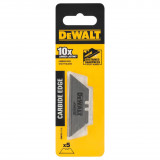 Леза запасні, для оздоблювальних робіт, трапецевидні, DeWALT Carbide (5 шт.) (DWHT0-11131)