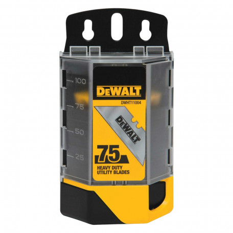 Леза запасні, для оздоблювальних робіт, трапецевидні, DeWALT (75 шт.) (DWHT11004-7)