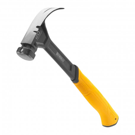 Молоток DeWalt CURVE-CLAW, суцільнометалевий, вага головки 567 г. (DWHT51009-0)
