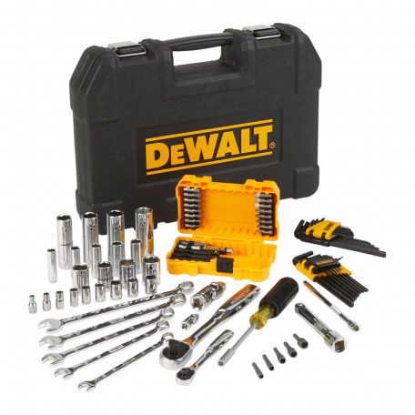 Набір головок та біт 1/4, 3/8. 89 предметів DeWALT (DWMT73800-1)