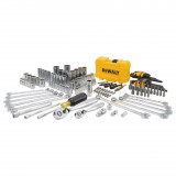 Набір головок, біт, ключів шестигранних, 1/4, 3/8. 142 предмети DeWALT (DWMT73802-1)
