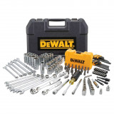 Набір головок, біт, ключів шестигранних, 1/4, 3/8. 142 предмети DeWALT (DWMT73802-1)